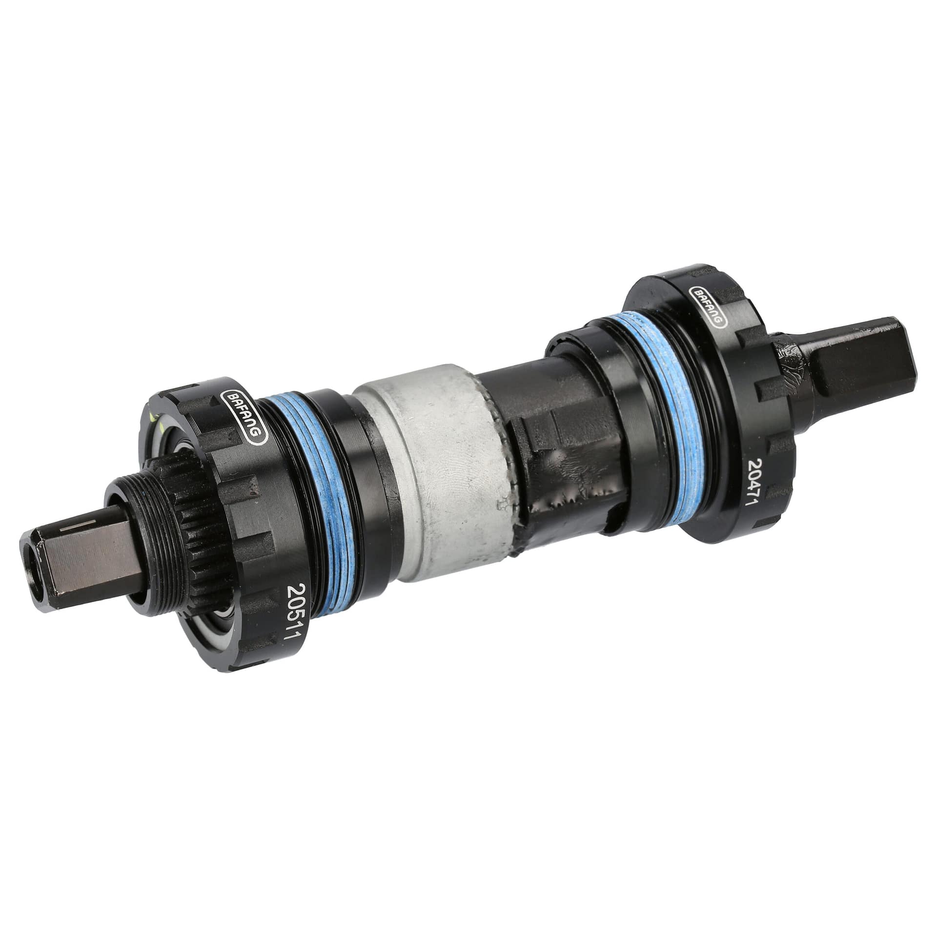 windmeile | Bafang Pedalier con sensor PAS integrado SR PA121.32.S para motores de buje Bafang, bicicleta eléctrica Pedelec