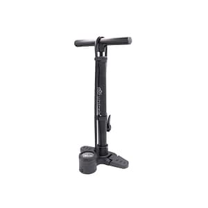 windmeile<sup>©</sup> | Standpumpe Luftpumpe Fahrradpumpe mit Manometer max. 160 PSI, 11 bar, Alu, alle Ventile